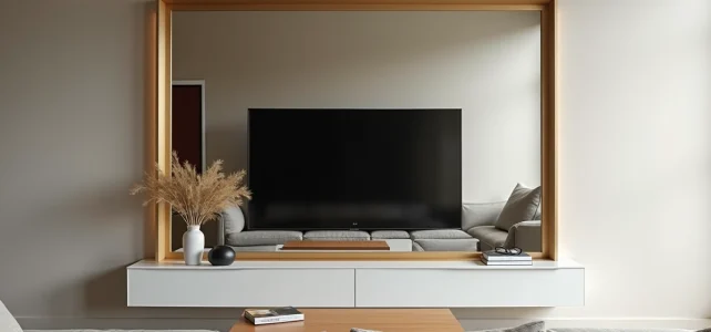 Faut-il placer un miroir face à la télévision ? Avantages et pièges à éviter Faut-il placer un miroir face à la télévision ? Avantages et pièges à éviter