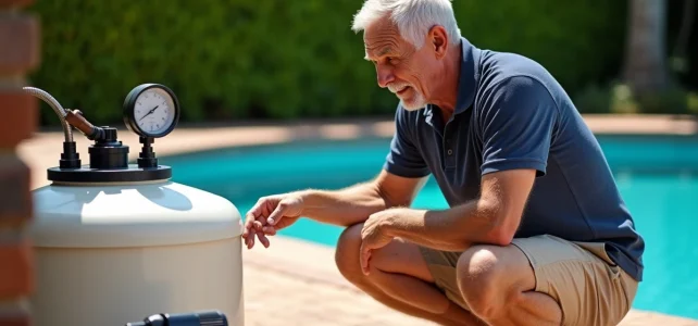 Pression du filtre à sable piscine : comment savoir si elle est normale ?